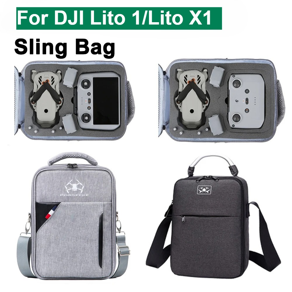 Rc Helicopter Bag - Untuk DJI Lito 1/Lito X1 Tas