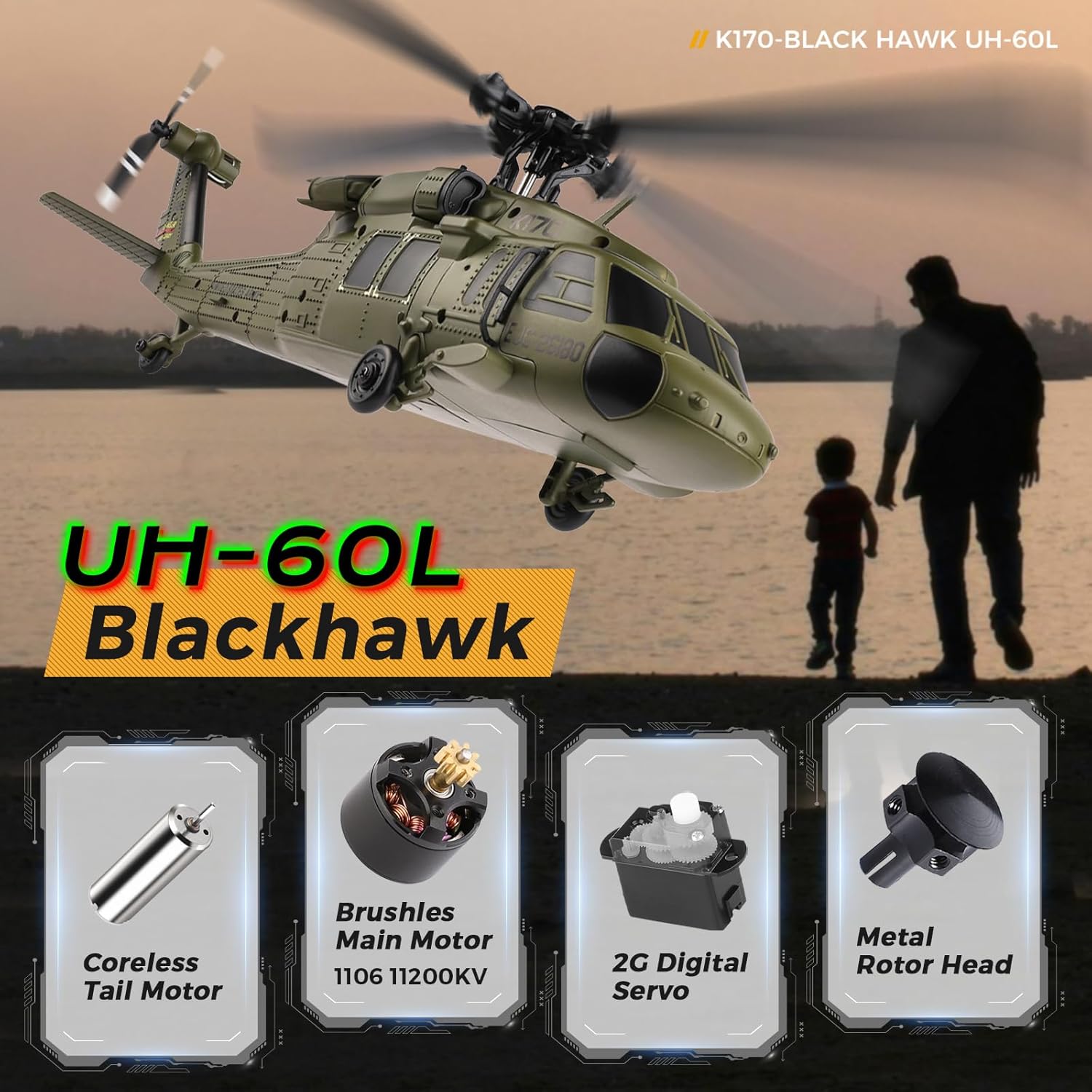 WLtoys K170 Helikopter RC 4-CH - Rc Helicopter Case ulasan dan harga