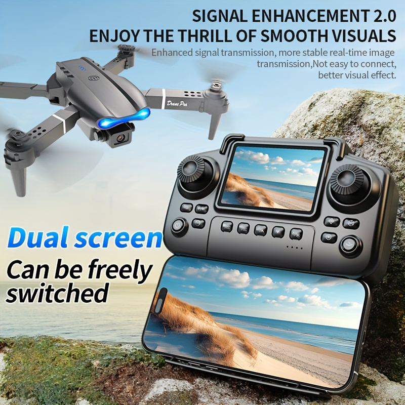 Drone Lipat E99 PRO MAX dengan - Rc Helicopter Case ulasan dan harga