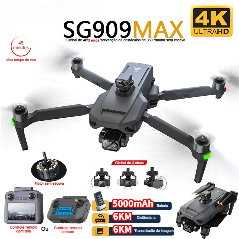 ZLL SG909 SG909MAX Drone profe - Rc Helicopter Case ulasan dan harga
